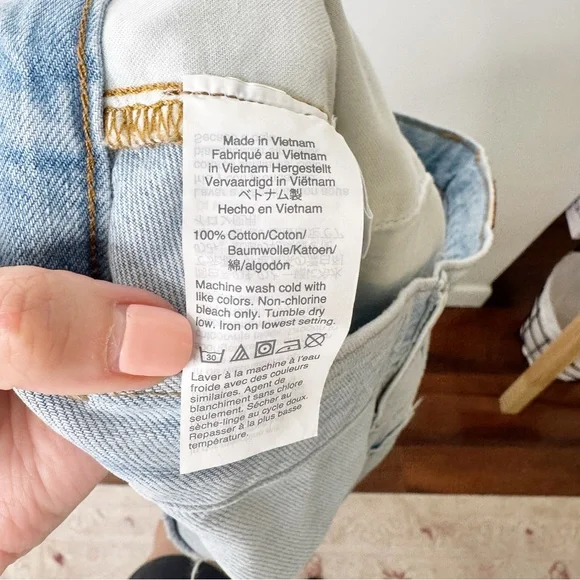 Madewell The Perfect Vintage Light Wash Jeans Size 30 - Picture 14 of 14